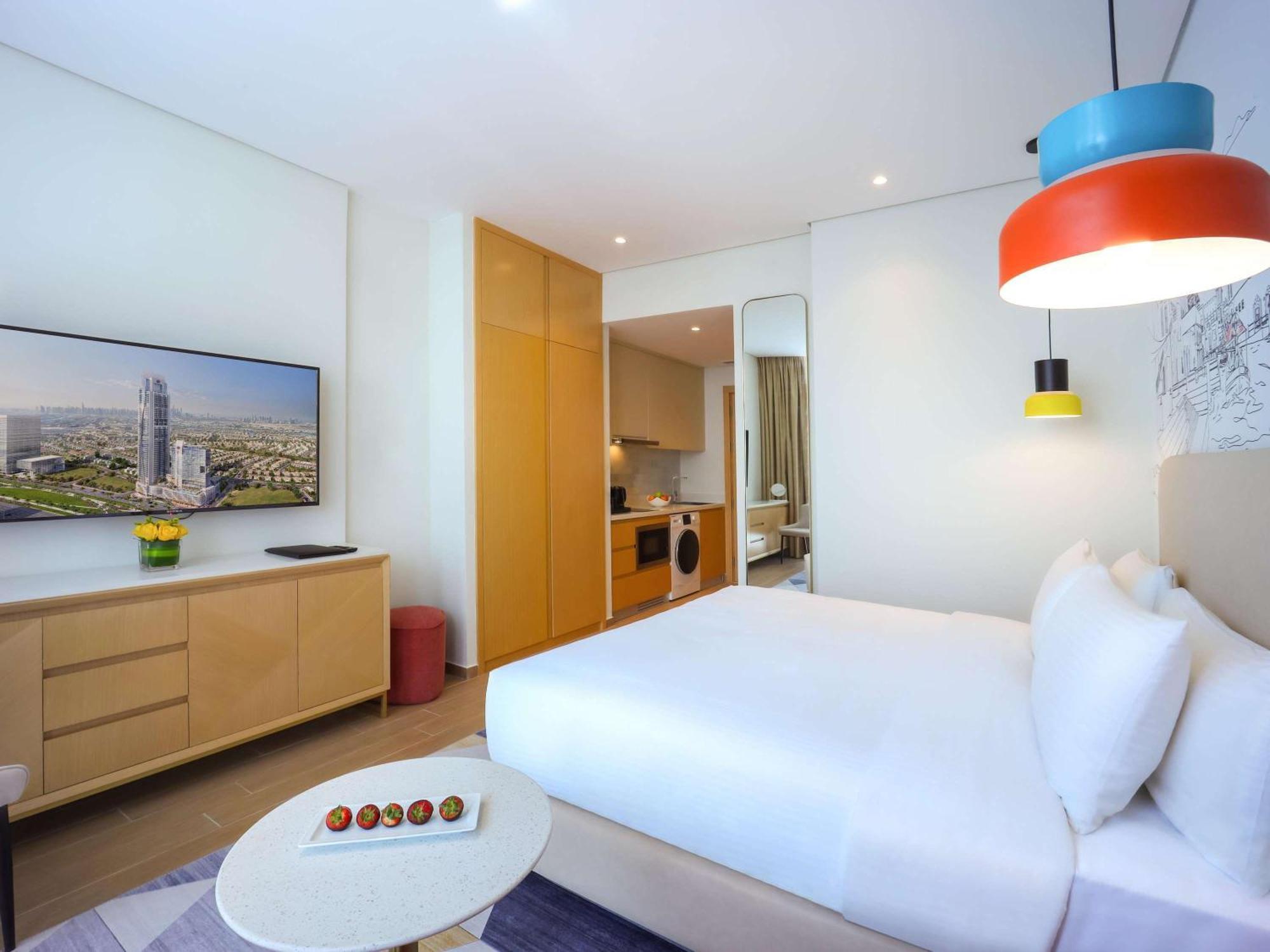 Adagio Jumeirah Village Triangle Dubaï Extérieur photo